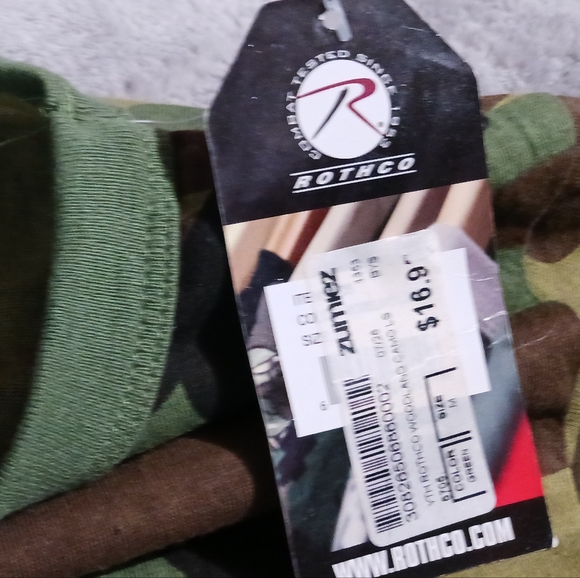 NEW Kids Camo Rothco Shirt - Picture 3 of 3